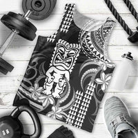 Hawaii Ku God Men Tank Top Kakau Mix Polynesian Tattoo LT14 - Polynesian Pride