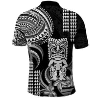 Hawaii Ku God Polo Shirt Kakau Mix Polynesian Tattoo LT14 - Polynesian Pride
