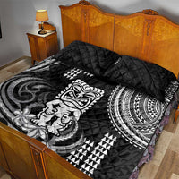 Hawaii Ku God Quilt Bed Set Kakau Mix Polynesian Tattoo LT14 - Polynesian Pride