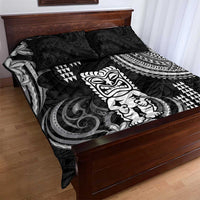 Hawaii Ku God Quilt Bed Set Kakau Mix Polynesian Tattoo LT14 - Polynesian Pride