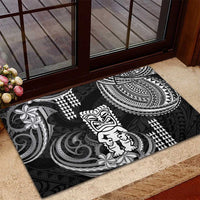 Hawaii Ku God Rubber Doormat Kakau Mix Polynesian Tattoo LT14 - Polynesian Pride