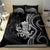 Black Hawaii Kanaloa God Bedding Set Hawaiian Octopus