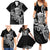 Black Hawaii Kanaloa God Family Matching Summer Maxi Dress and Hawaiian Shirt Hawaiian Octopus