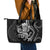 Black Hawaii Kanaloa God Leather Tote Bag Hawaiian Octopus