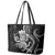 Black Hawaii Kanaloa God Leather Tote Bag Hawaiian Octopus