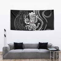 Black Hawaii Kanaloa God Tapestry Hawaiian Octopus LT14 - Polynesian Pride