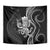 Black Hawaii Kanaloa God Tapestry Hawaiian Octopus