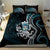 Turquoise Hawaii Kanaloa God Bedding Set Hawaiian Octopus