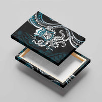 Turquoise Hawaii Kanaloa God Canvas Wall Art Hawaiian Octopus LT14 - Polynesian Pride