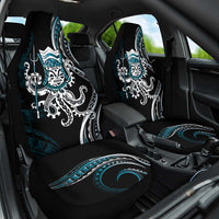 Turquoise Hawaii Kanaloa God Car Seat Cover Hawaiian Octopus LT14 One Size Turquoise - Polynesian Pride