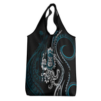 Turquoise Hawaii Kanaloa God Grocery Bag Hawaiian Octopus LT14 - Polynesian Pride
