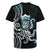 Turquoise Hawaii Kanaloa God Rugby Jersey Hawaiian Octopus