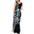 Turquoise Hawaii Kanaloa God Tank Maxi Dress Hawaiian Octopus