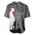 New Zealand ANZAC Day Baseball Jersey 25th April Silver Fern With Poppy