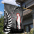 New Zealand ANZAC Day Garden Flag 25th April Silver Fern With Poppy