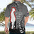 New Zealand ANZAC Day Hawaiian Shirt 25th April Silver Fern With Poppy