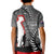 New Zealand ANZAC Day Kid Polo Shirt 25th April Silver Fern With Poppy