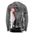 New Zealand ANZAC Day Long Sleeve Shirt 25th April Silver Fern With Poppy