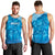 Aloha Hawaii Molokai Island Men Tank Top Hibiscus Tribal Honu Hawaiian Tattoo