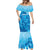 Aloha Hawaii Molokai Island Mermaid Dress Hibiscus Tribal Honu Hawaiian Tattoo