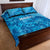 Aloha Hawaii Molokai Island Quilt Bed Set Hibiscus Tribal Honu Hawaiian Tattoo