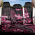 Aloha Hawaii Maui Back Car Seat Cover Valley Isle Humpback Whale Black