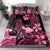 Aloha Hawaii Maui Bedding Set Valley Isle Humpback Whale Black