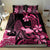 Aloha Hawaii Maui Bedding Set Valley Isle Humpback Whale Black