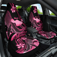 Aloha Hawaii Maui Car Seat Cover Valley Isle Humpback Whale Black LT14 One Size Black - Polynesian Pride