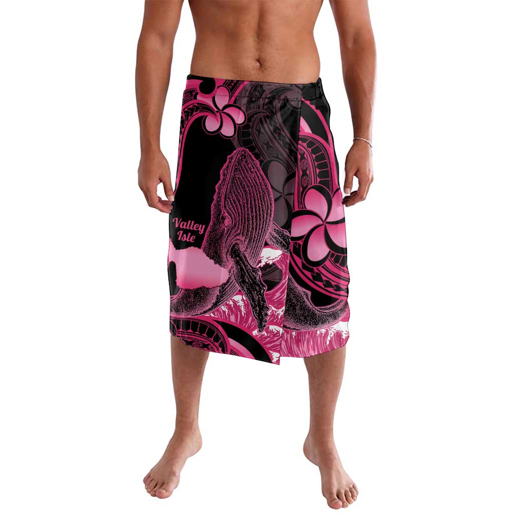 Aloha Hawaii Maui Lavalava Valley Isle Humpback Whale Black LT14 Black - Polynesian Pride