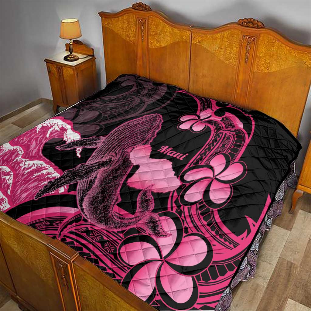 Aloha Hawaii Maui Quilt Valley Isle Humpback Whale Black LT14 - Polynesian Pride