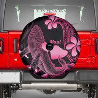 Aloha Hawaii Maui Spare Tire Cover Valley Isle Humpback Whale Black LT14 - Polynesian Pride