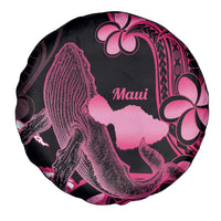 Aloha Hawaii Maui Spare Tire Cover Valley Isle Humpback Whale Black LT14 - Polynesian Pride