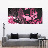 Aloha Hawaii Maui Tapestry Valley Isle Humpback Whale Black LT14 - Polynesian Pride