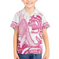 Aloha Hawaii Maui Hawaiian Shirt Valley Isle Humpback Whale White LT14 - Polynesian Pride