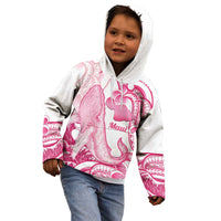 Aloha Hawaii Maui Kid Hoodie Valley Isle Humpback Whale White LT14 - Polynesian Pride