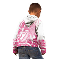 Aloha Hawaii Maui Kid Hoodie Valley Isle Humpback Whale White LT14 - Polynesian Pride