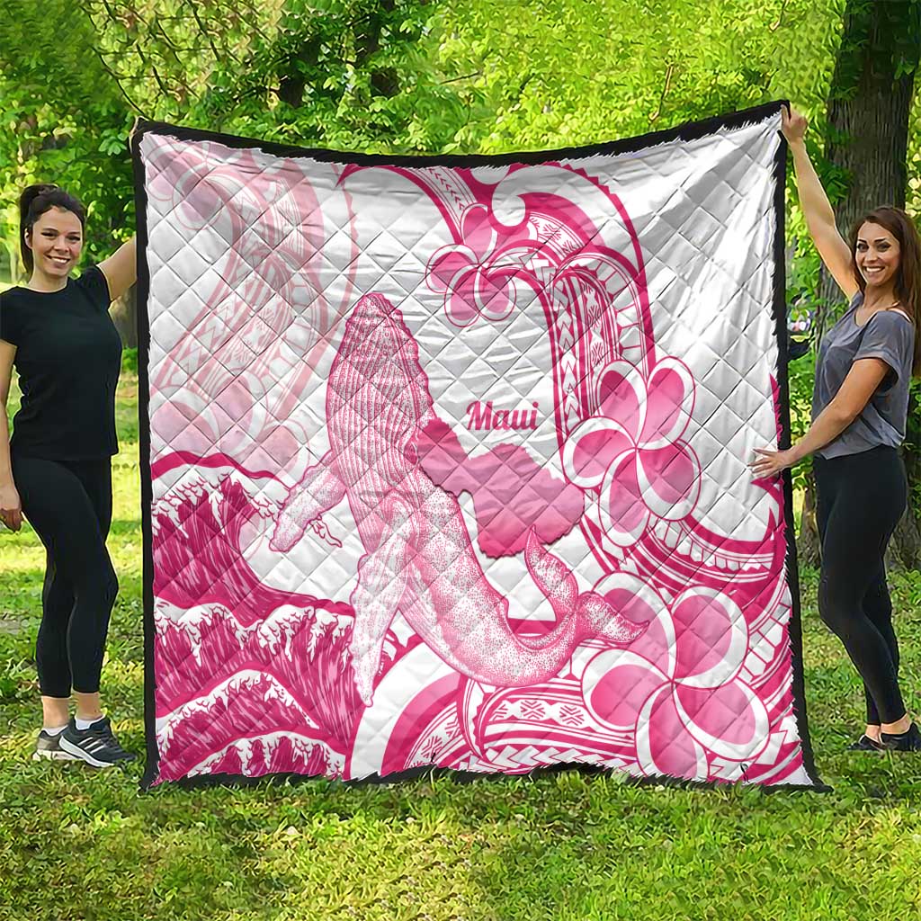 Aloha Hawaii Maui Quilt Valley Isle Humpback Whale White LT14 - Polynesian Pride