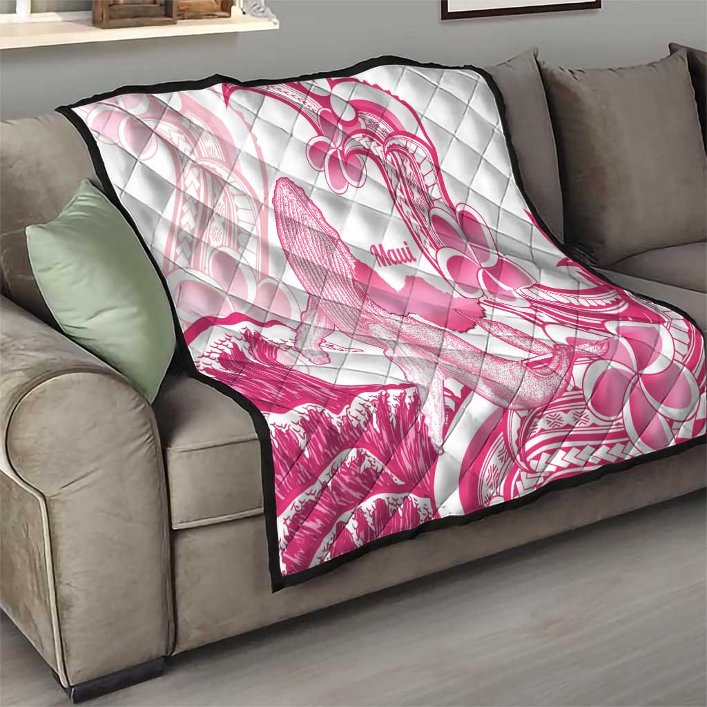 Aloha Hawaii Maui Quilt Valley Isle Humpback Whale White LT14 - Polynesian Pride