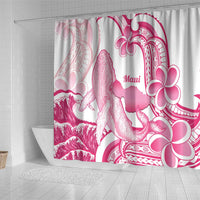 Aloha Hawaii Maui Shower Curtain Valley Isle Humpback Whale White LT14 - Polynesian Pride