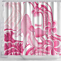 Aloha Hawaii Maui Shower Curtain Valley Isle Humpback Whale White LT14 - Polynesian Pride