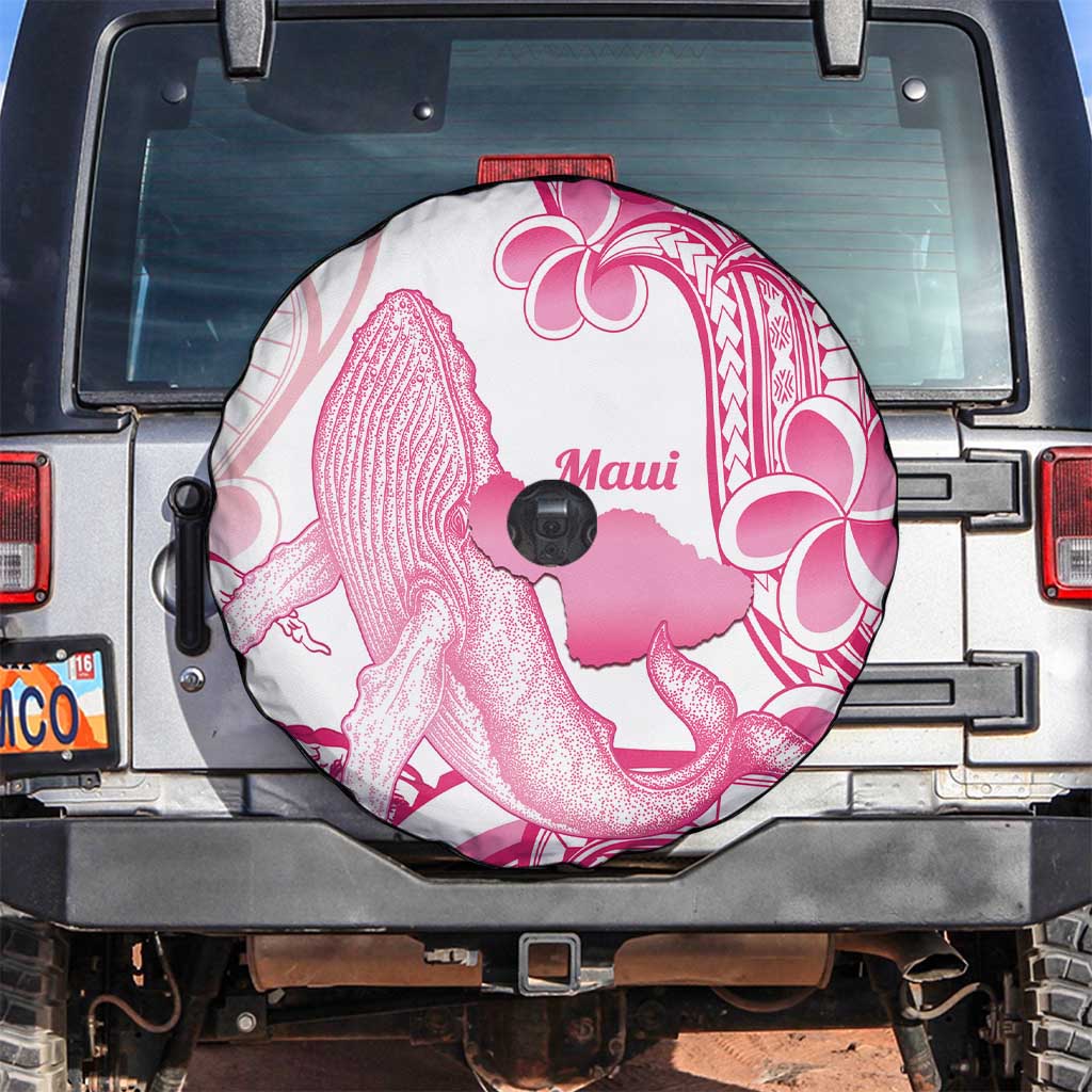 Aloha Hawaii Maui Spare Tire Cover Valley Isle Humpback Whale White LT14 White - Polynesian Pride