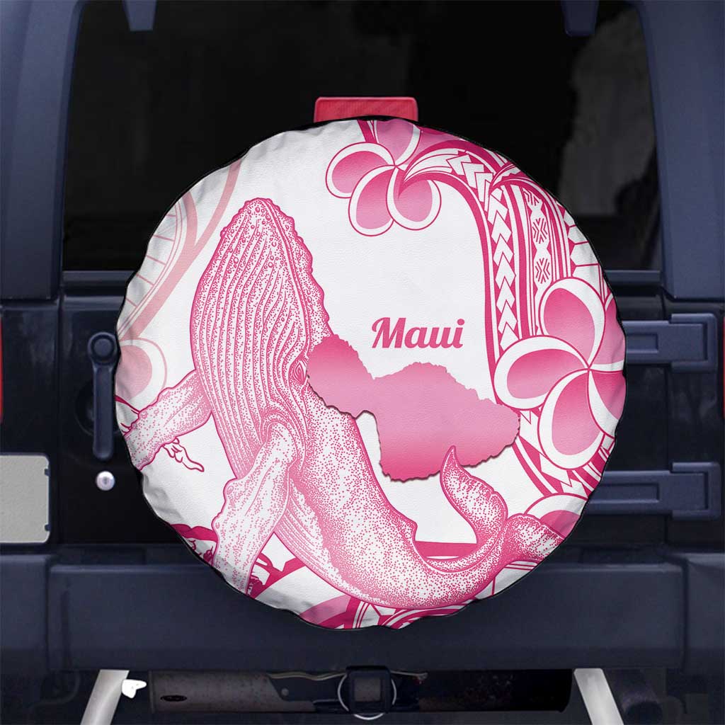 Aloha Hawaii Maui Spare Tire Cover Valley Isle Humpback Whale White LT14 No hole White - Polynesian Pride