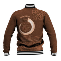 Vanuatu Indipendens Dei Baseball Jacket Yumi Sand Drawing Turtle Mix Lapita LT14 - Polynesian Pride