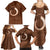 Vanuatu Indipendens Dei Family Matching Summer Maxi Dress and Hawaiian Shirt Yumi 44th Sand Drawing Turtle Mix Lapita