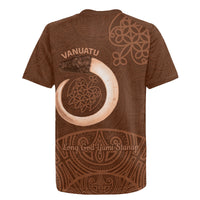 Vanuatu Indipendens Dei Rugby Jersey Yumi Sand Drawing Turtle Mix Lapita LT14 - Polynesian Pride