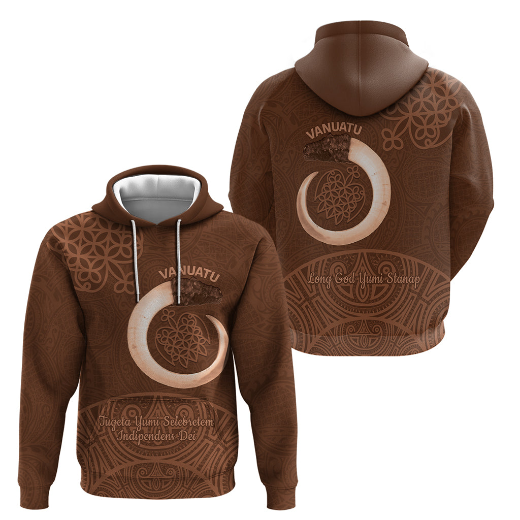 Vanuatu Indipendens Dei Zip Hoodie Yumi Sand Drawing Turtle Mix Lapita LT14 - Polynesian Pride