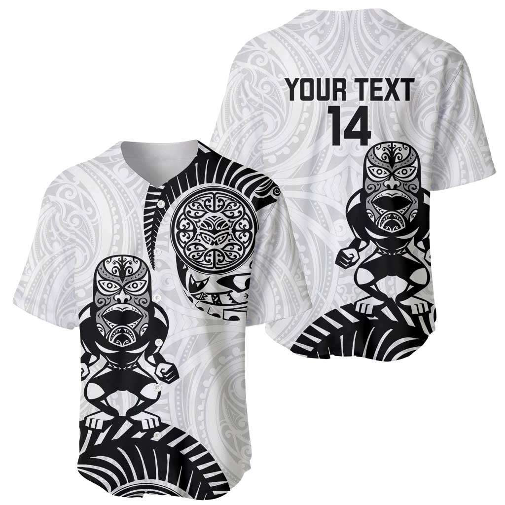 Custom Aotearoa Football Baseball Jersey NZ Maori Tiki Go Champions LT14 - Polynesian Pride