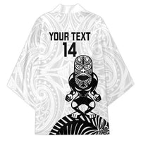 Custom Aotearoa Football Kimono NZ Maori Tiki Go Champions LT14 - Polynesian Pride