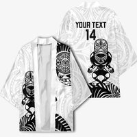Custom Aotearoa Football Kimono NZ Maori Tiki Go Champions LT14 - Polynesian Pride